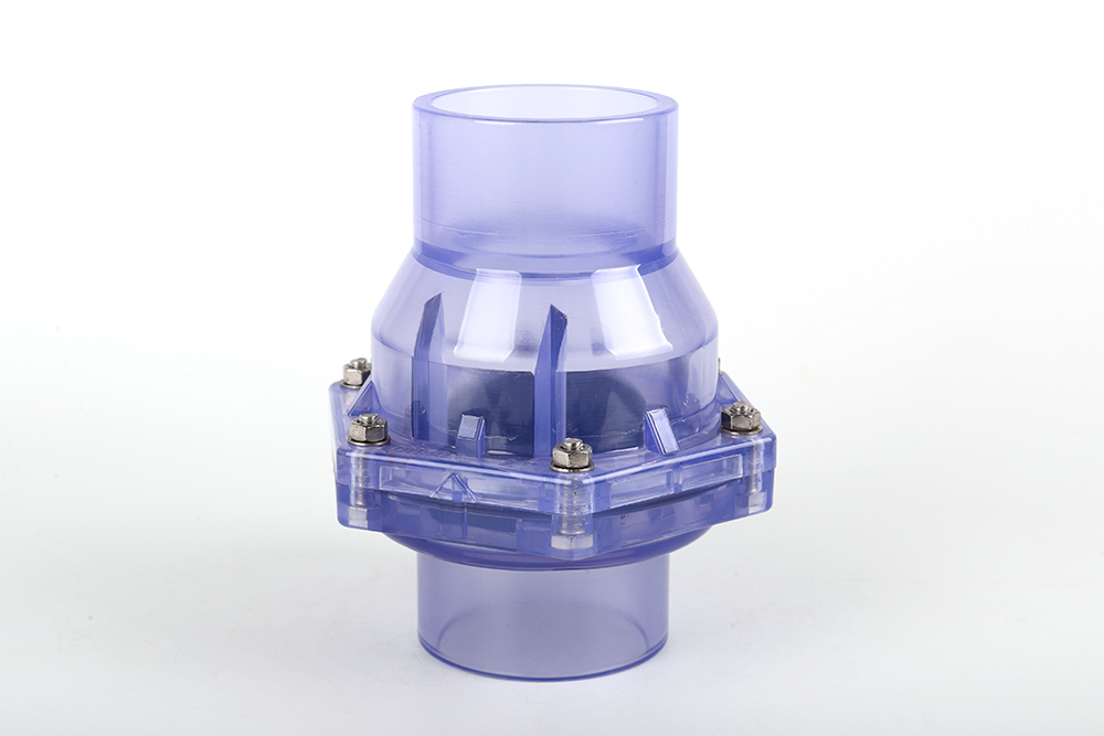 四会透明翻板式止回阀